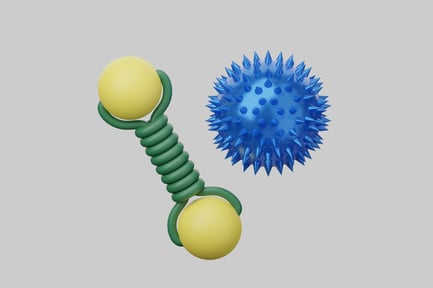 Aperçu: Jouet pour chien Spiky Ball