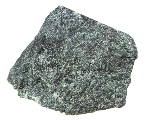 Preview: unpolished peridotitic komatiite mineral isolated