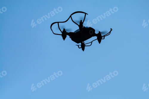 Preview: A small drone in flight