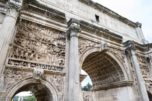 Preview: Ruins of the Roman forum. The historical open-air museum. Rome, Italy