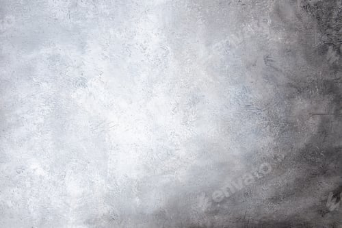 Preview: Close up view of white light on gray distressed isolated background