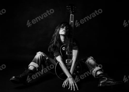 Preview: Portrait of young hot woman posing