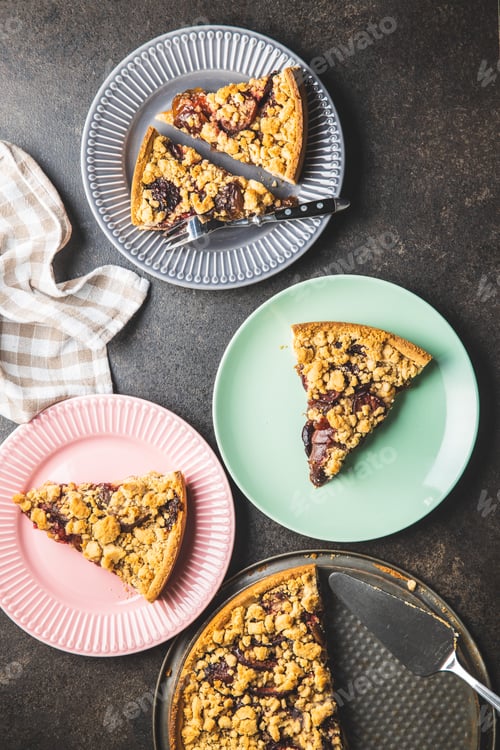 Preview: Sweet plum pie.