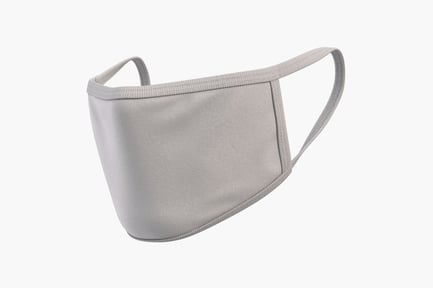 Preview: Reusable Protective Face Mask - Gray