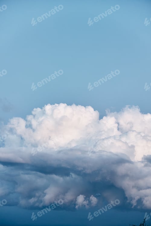 Preview: Elevated Journey Plane Soaring Through Majestic Clouds in the Sky on a Business Travel Adventure