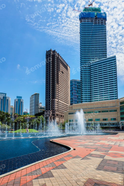 Preview: Skyline of Central Business District of Kuala Lumpur, Malaysia