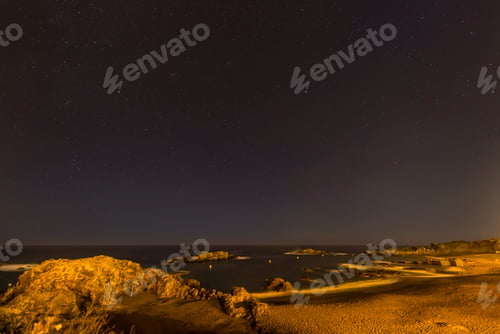 Preview: Stars Above The Beach Of La Palma, Spain