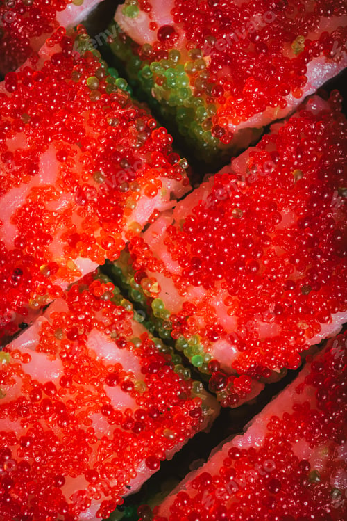 Preview: Sushi- Delicious Food. Dark Style- Low Key Photography