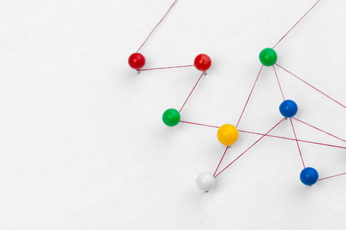 Preview: pins connected creating a network