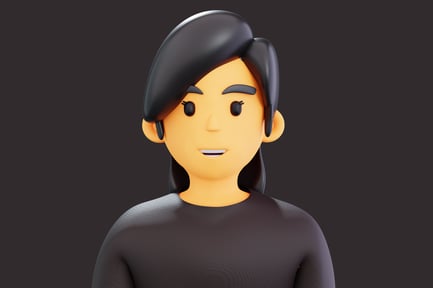 Preview: Woman in a gray shirt