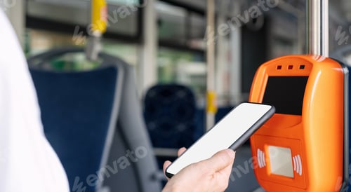 Preview: Contactless mobile payment in public transportation.