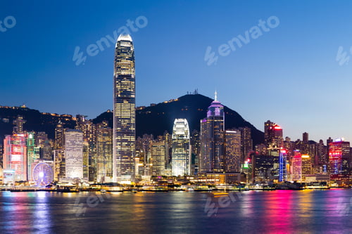 Preview: Hong Kong at night