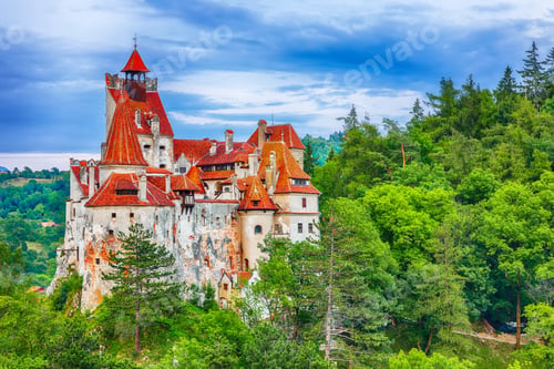 Preview: The medieval Castle of Bran known for the myth of Dracula