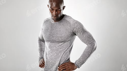 Preview: Muscular and strong african male model