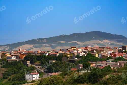 Preview: San Chirico Nuovo, old town in Basilicata, Italy