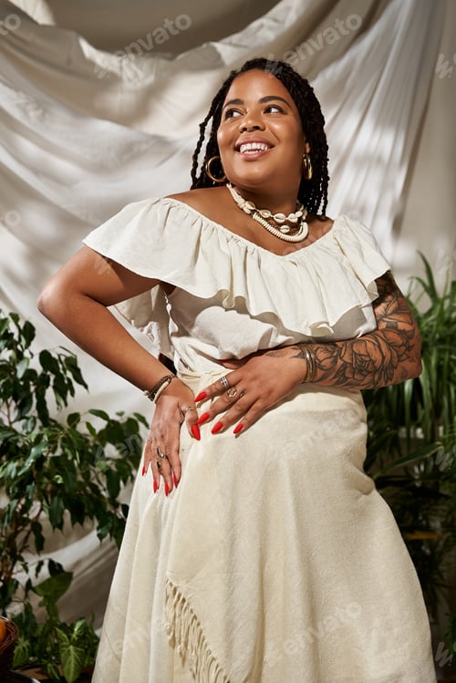 Preview: Embracing summer vibes in a studio surrounded by lush greenery and joy