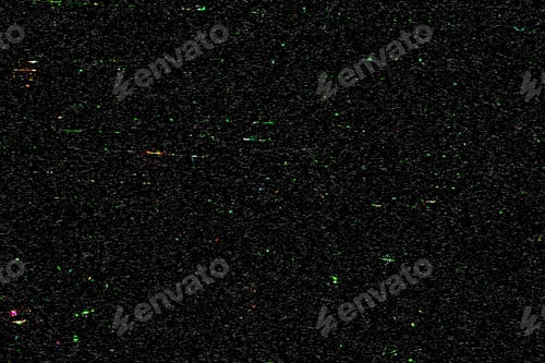 Preview: Glitch effect on a black background