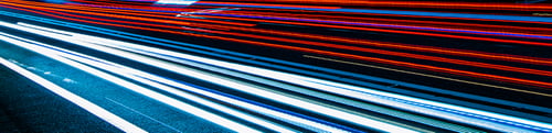 Preview: lights of cars with night. long exposure