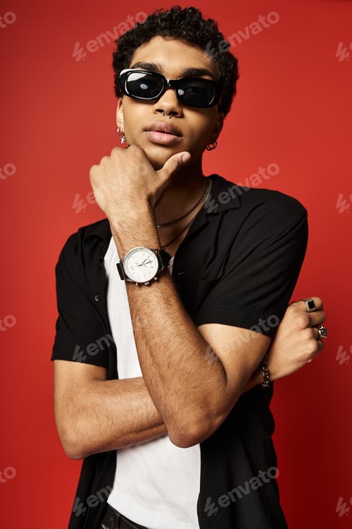 Preview: Stylish Young Man Contemplating