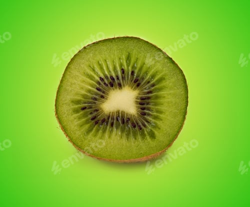 Preview: poster with piece of kiwi