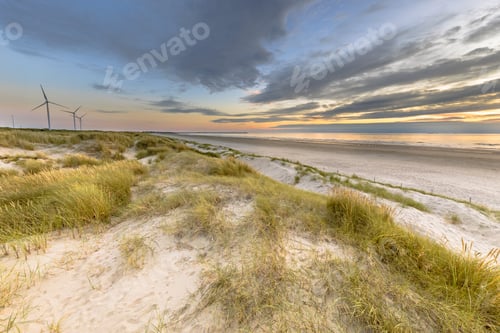 Preview: Landscape view of sand dune on the North sea coast