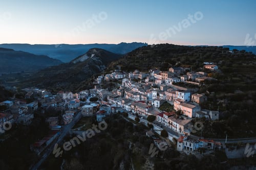 Preview: Ancient Italian village condojanni. Calabria Aspromonte.