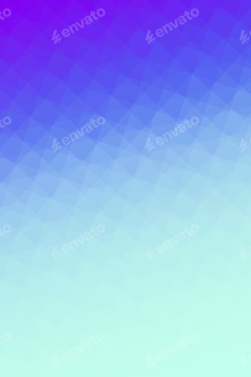 Preview: Ombre blue mosaic background illustration