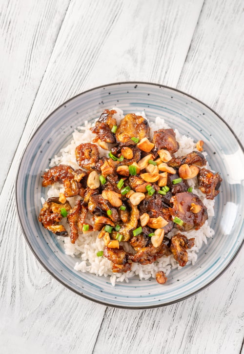 Preview: Gochujang eggplant rice