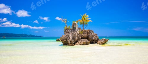 Preview: Willy's rock on island Boracay, Philippines