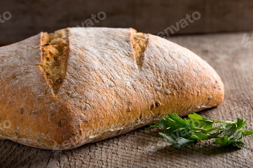 Preview: Fresh bread and parsley