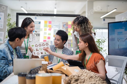 Preview: Asian business meet sustainable practices, focusing on reuse, recycling, and environmental product