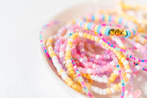 Preview: Colorful Clay Beads Set for Creative Kids' Bracelet Making