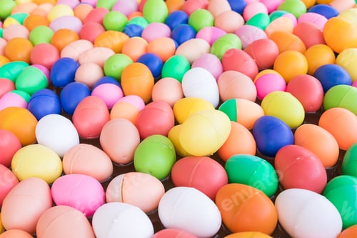 Preview: Colorful plastic eggs toy-13