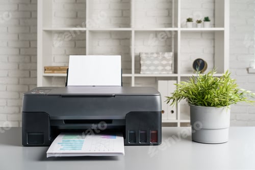 Preview: Photocopier machine for document printing in the office