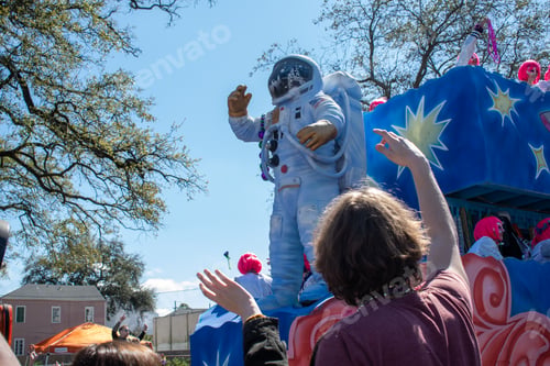 Preview: Mardi Gras Astronaut