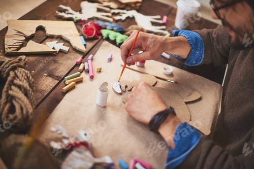 Preview: Painting xmas symbols
