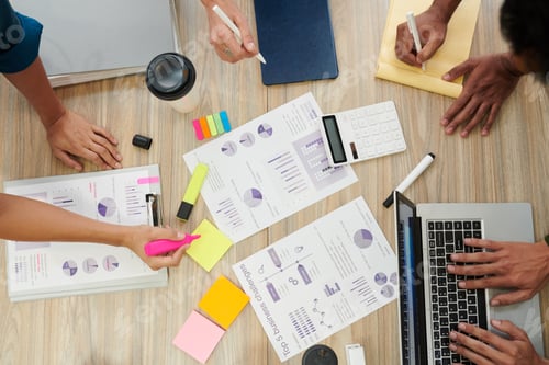 Preview: Business People Siscussing Reports