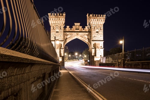 Preview: Bridge with motion blur