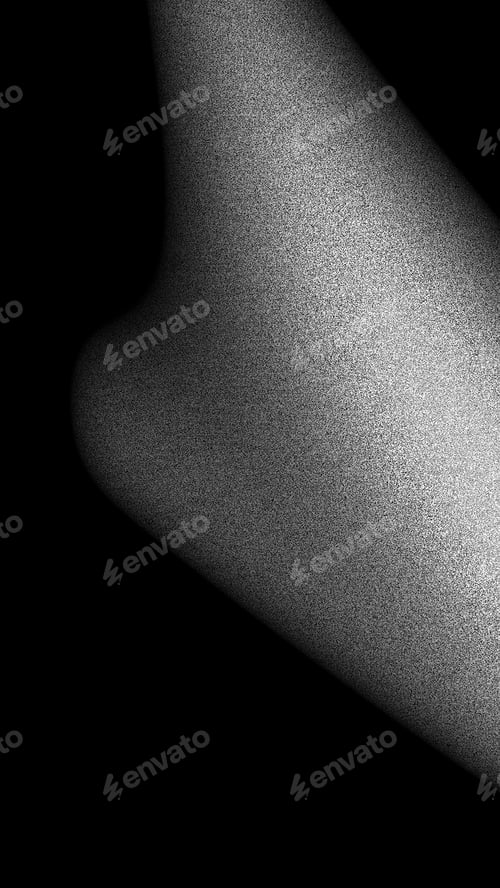 Preview: Abstract black and white curved gradient noise texture