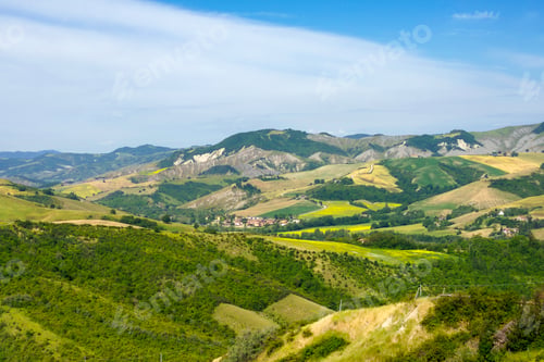 Preview: Rural landscape on the hills near Imola and Riolo Terme