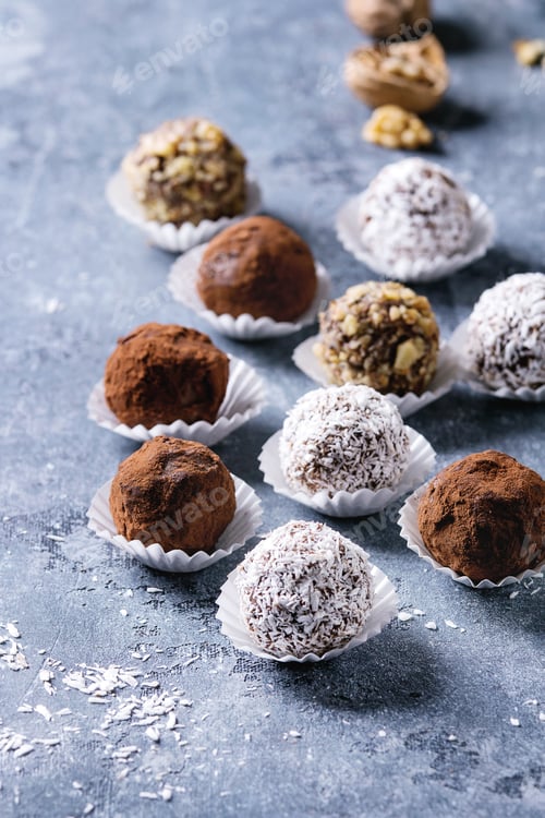 Preview: Handmade chocolate truffles