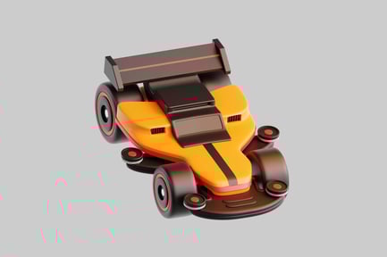 Preview: Futuristic Race Car