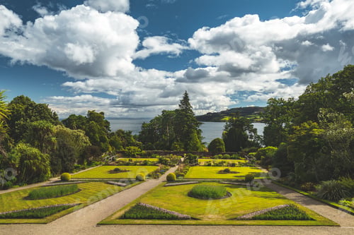 Preview: Traditional English park lawns. Northern Ireland