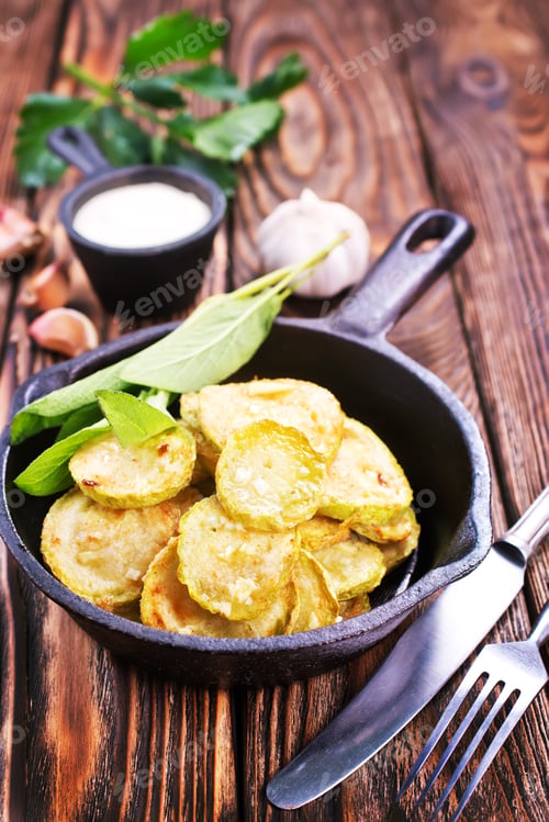 Preview: fried zucchini
