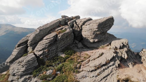 Preview: Rocky cliff in the mountains