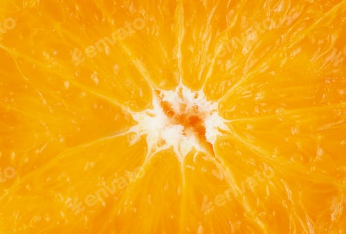 Preview: Macro shot of orange fruit texture. Food background
