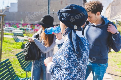 Preview: Multiracial group young people