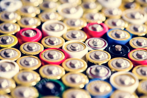 Preview: Alkaline battery background