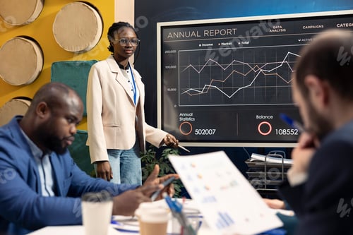 Preview: Team of business analysts doing a capital examination to identify resources