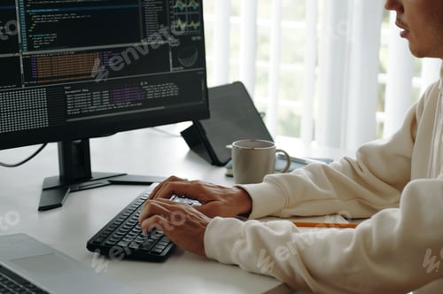 Preview: Man Working With Security Metadata